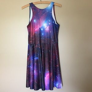 BlackMilk reversible skater galaxy dress